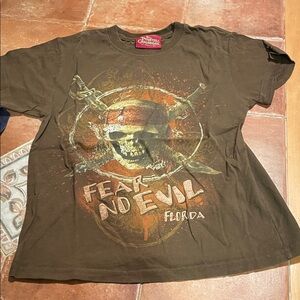 Brown Graphic T-Shirt